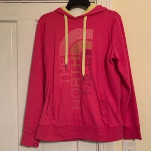 Pink North Face Sweatshirt Women’s Size Large